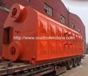 SZL12 Double Drum Chain Grate Coal Fired Steam Boilers